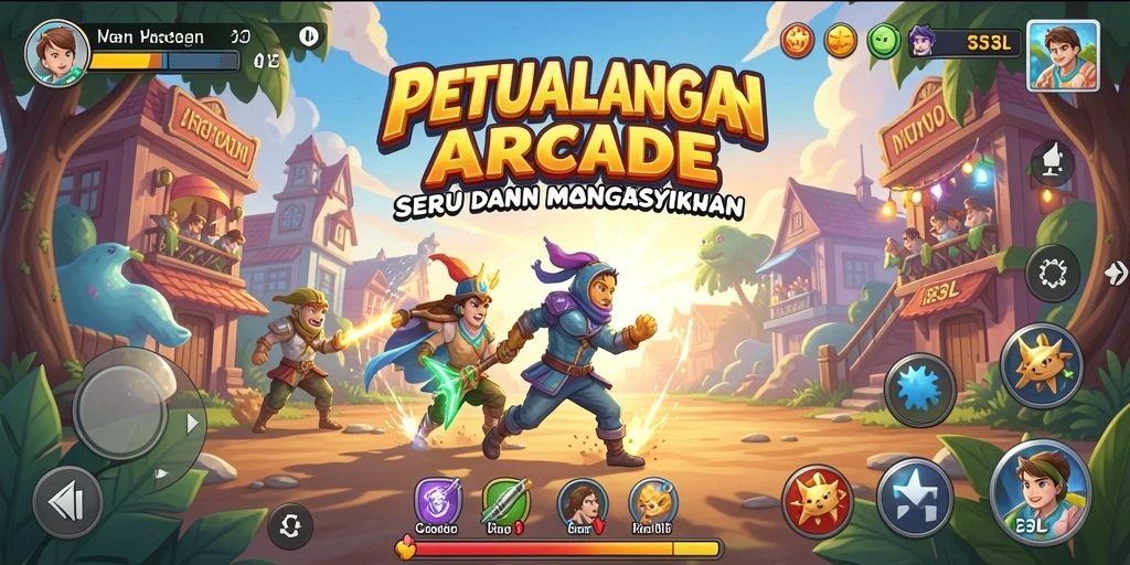 Tampilan seru gameplay 33L yang penuh aksi dan tantangan.