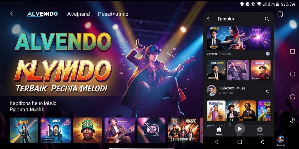 Tampilan gameplay ALVENDO yang seru dan interaktif.
