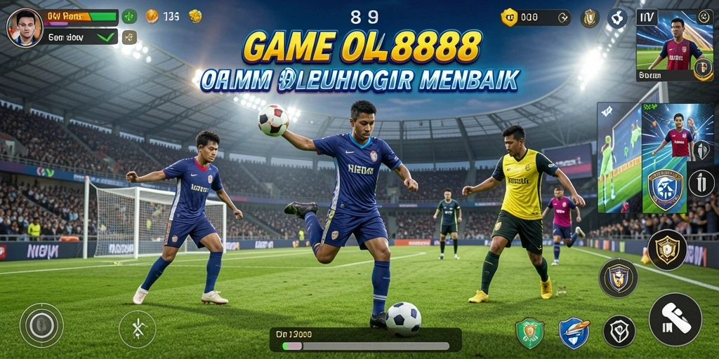 Screenshot CW8888 menampilkan gameplay olahraga yang seru dan interaktif.