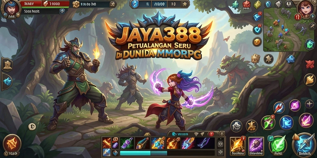 Tampilan gameplay menakjubkan dari JAYA388 yang penuh aksi petualangan.