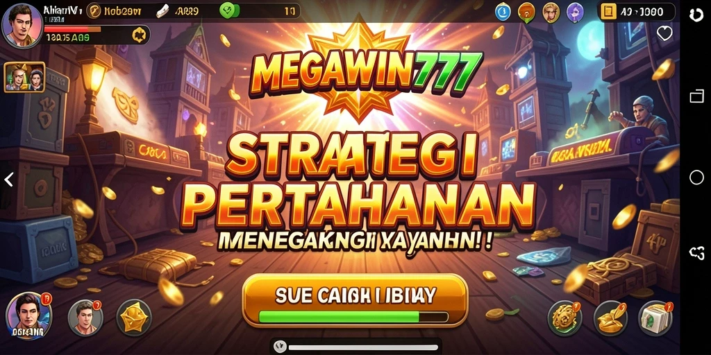Tampilan seru dari gameplay MEGAWIN777 yang menegangkan.