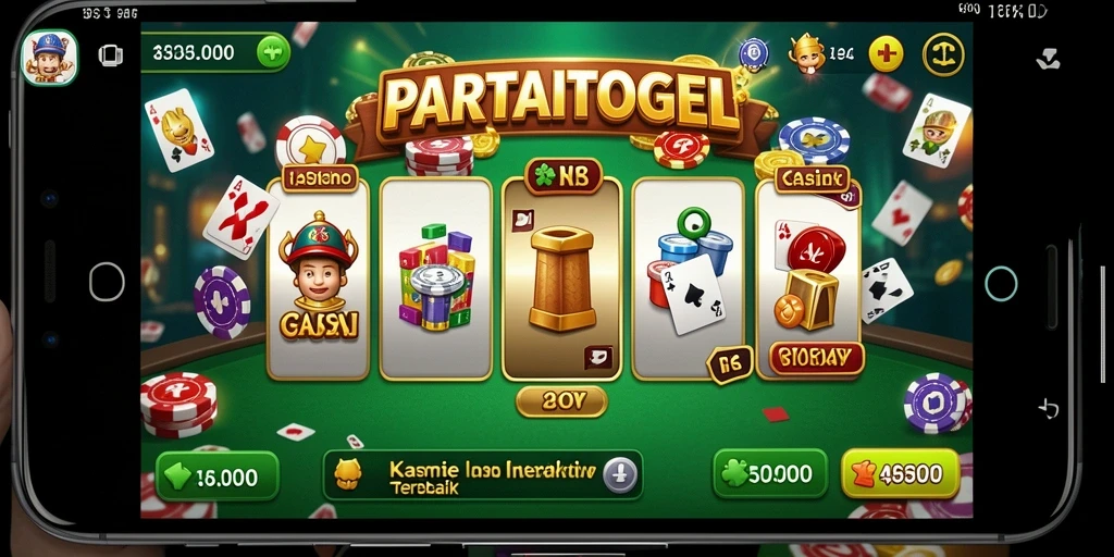 Screenshot utama PARTAITOGEL memperlihatkan gameplay seru dengan grafis menarik.