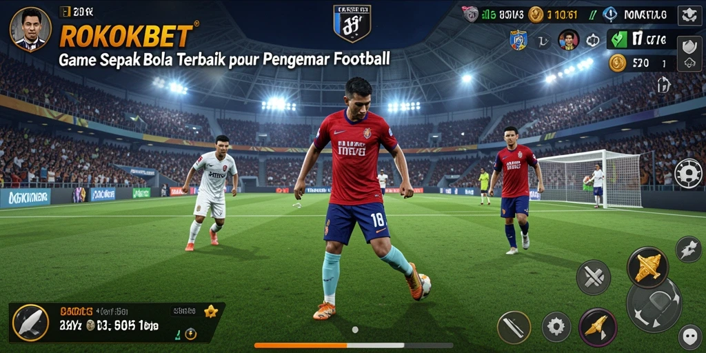 Tampilan gameplay ROKOKBET yang realistis dalam aksi.