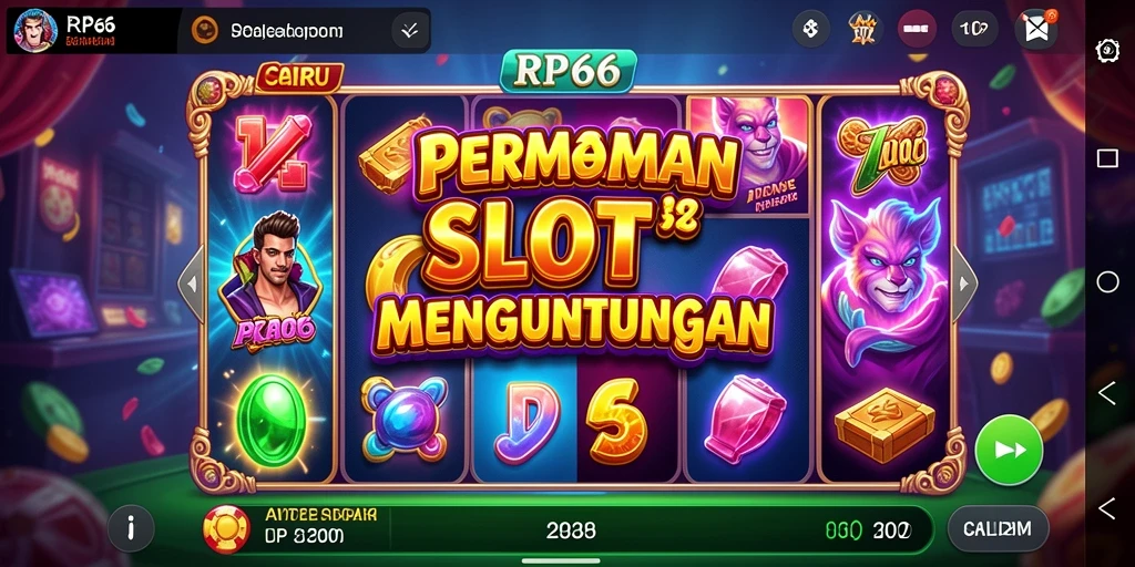 Tampilan gameplay Slot yang mengasyikkan di RP66.