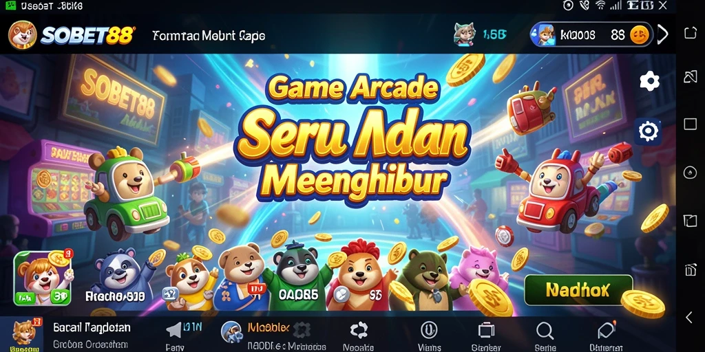 Tampilan gameplay yang seru dan adiktif dari SOBET88.